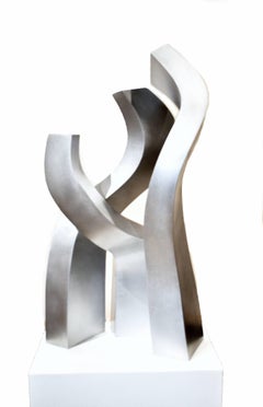 Abstract Aluminium Sculpture by Artist Robert Marion