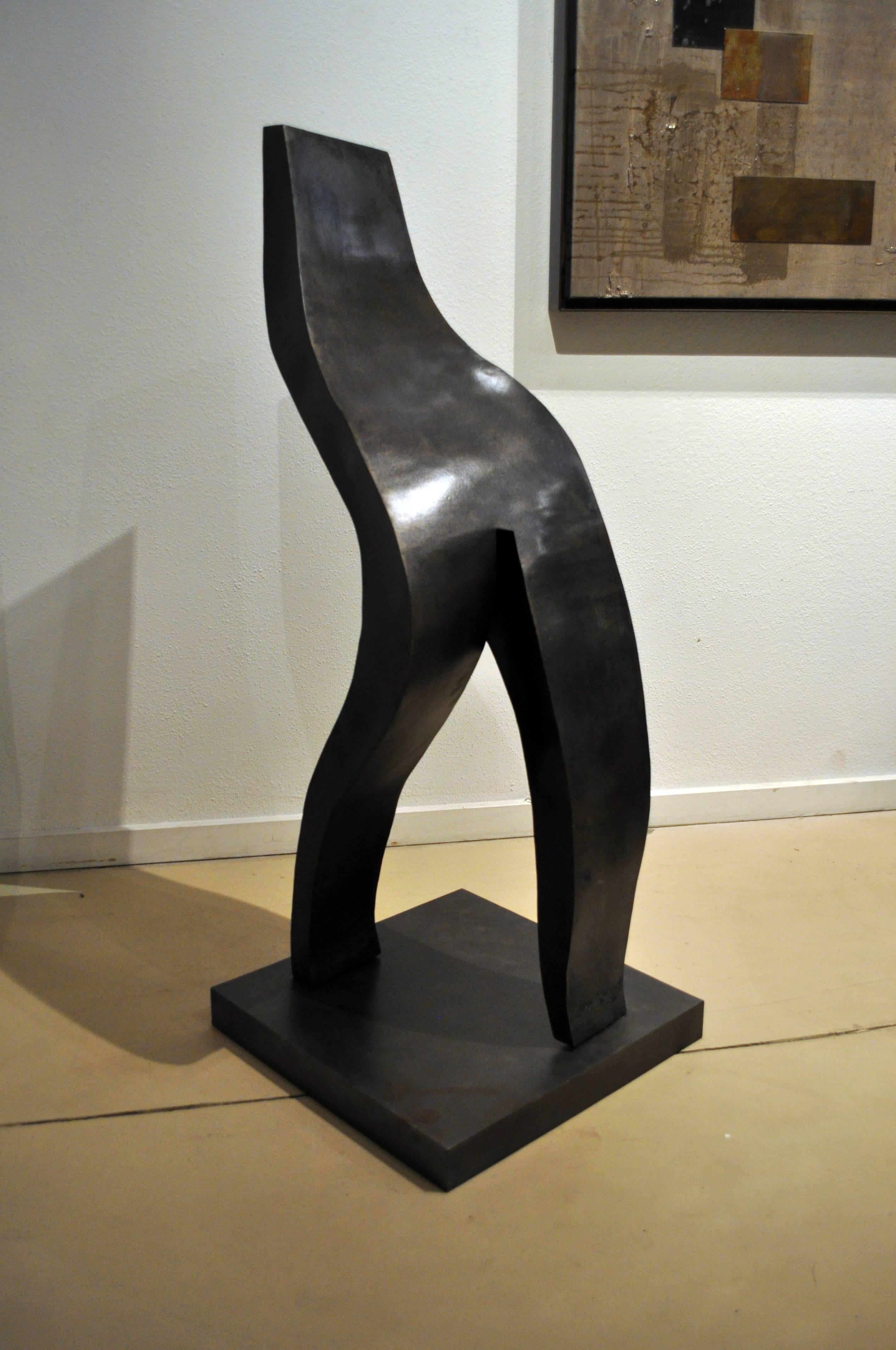 20th Century Abstract Steel Figurative Sculpture by Artist Scott Donadio For Sale