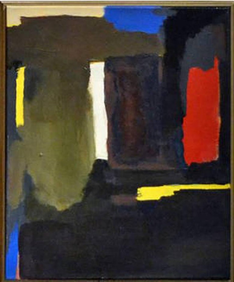 Pair of Abstract Paintings by Artist Don Shearer at 1stDibs