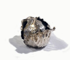 Vintage Sterling Silver Cabbage Lighter by Buccellati, Italian, Late 1960s