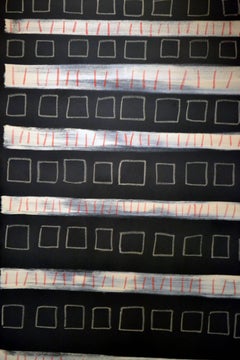 Abstract Painting Titled Calendar by Artist Tina Bluefield