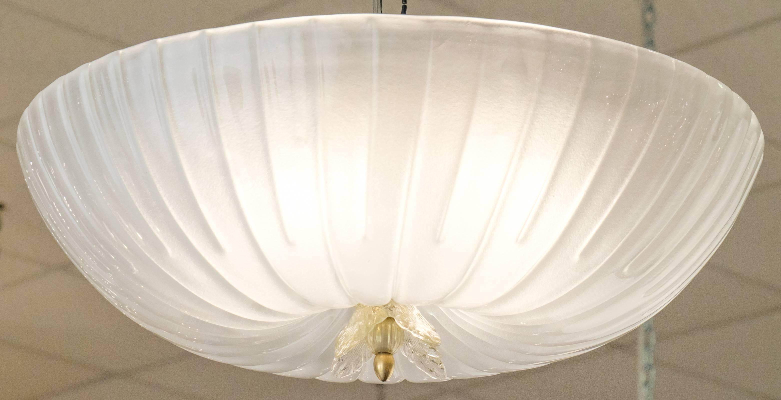 murano glass flush mount ceiling light