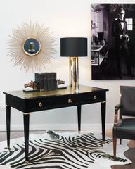 French Louis XVI Leather-Top "Bureau Plat" Writing Desk