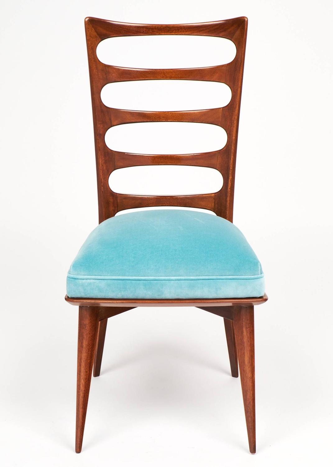 French Mid-Century Set of Six Dining Chairs at 1stdibs French Mid-Century Set of Six Dining Chairs at 1stdibs on {keyword}