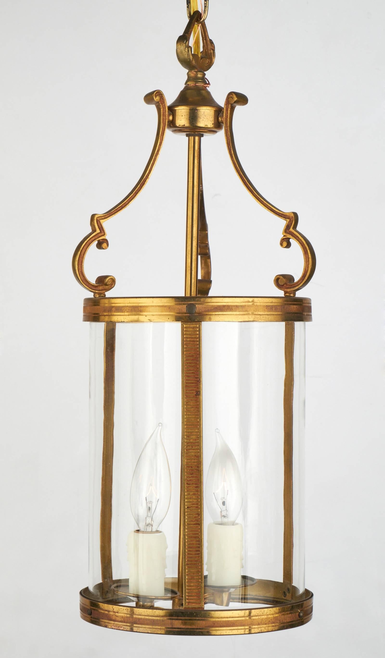 Elegant Antique Neoclassic French Lantern 2