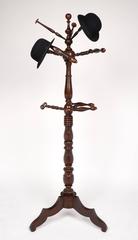 French 19th Century Bistro Standing Coat Rack