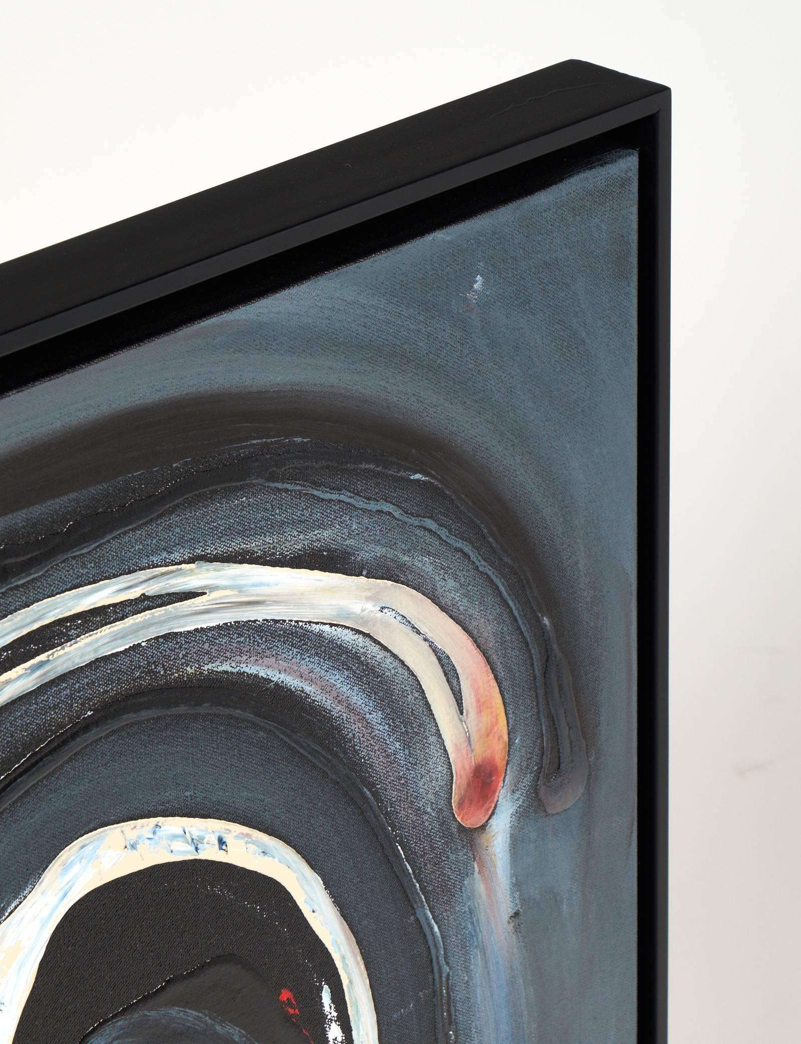 Contemporary “Nebula” Original Mixed-Media Painting by Alan Serota