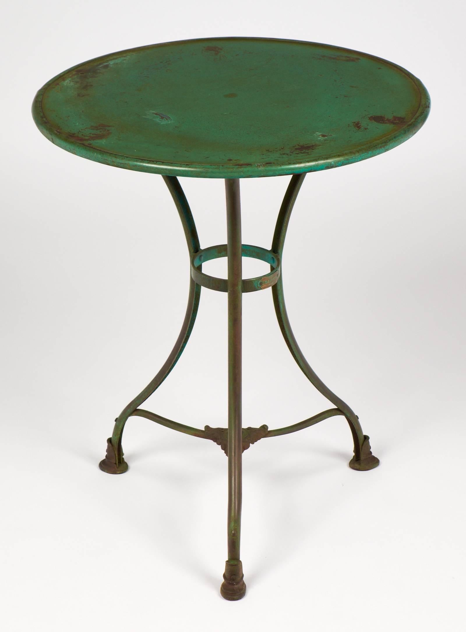 antique bistro table