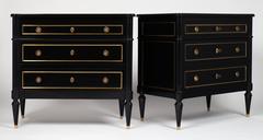 French Antique Pair of Louis XVI Chests