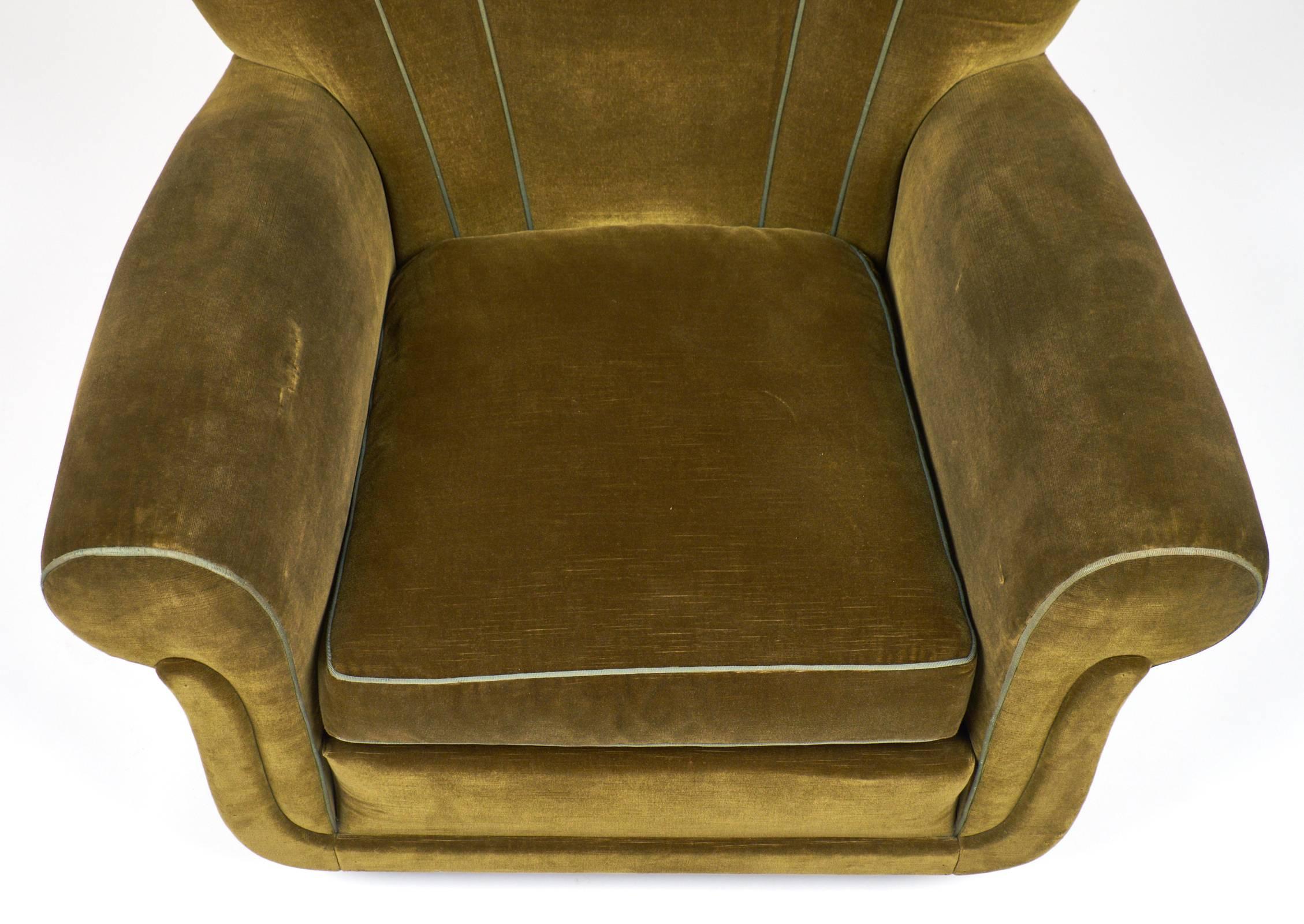 Italian Armchairs in the Manner of Paolo Buffa 1