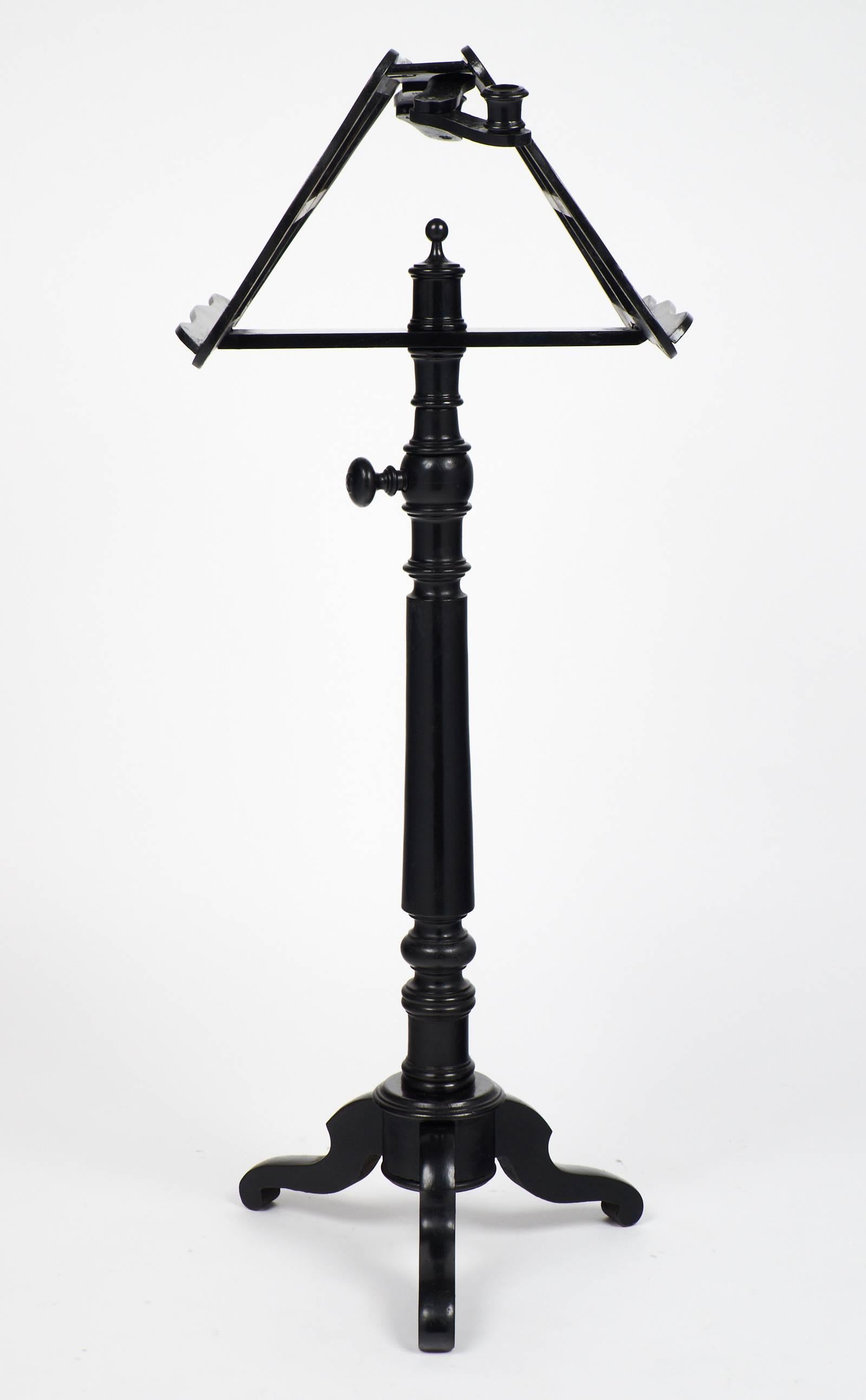 music stand in french