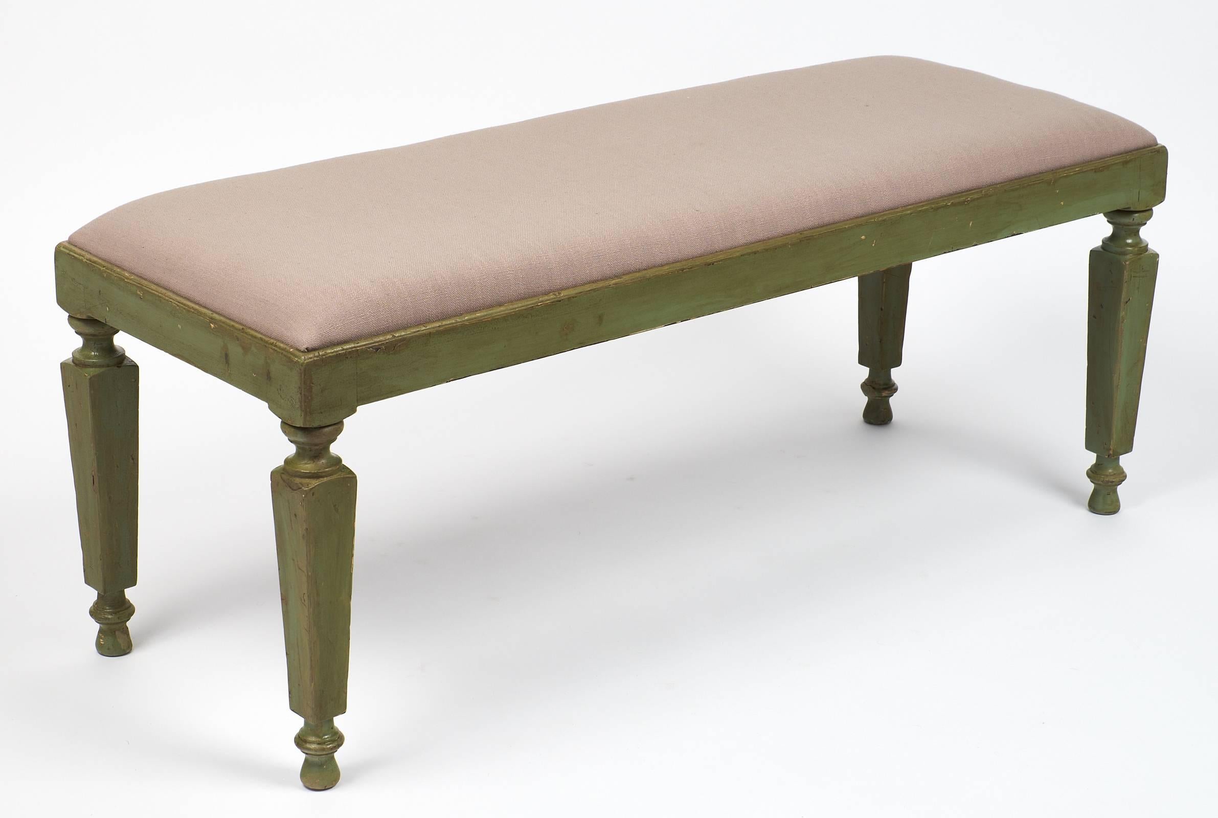 Directoire Style French 19th Century Pair of Benches In Excellent Condition In Austin, TX