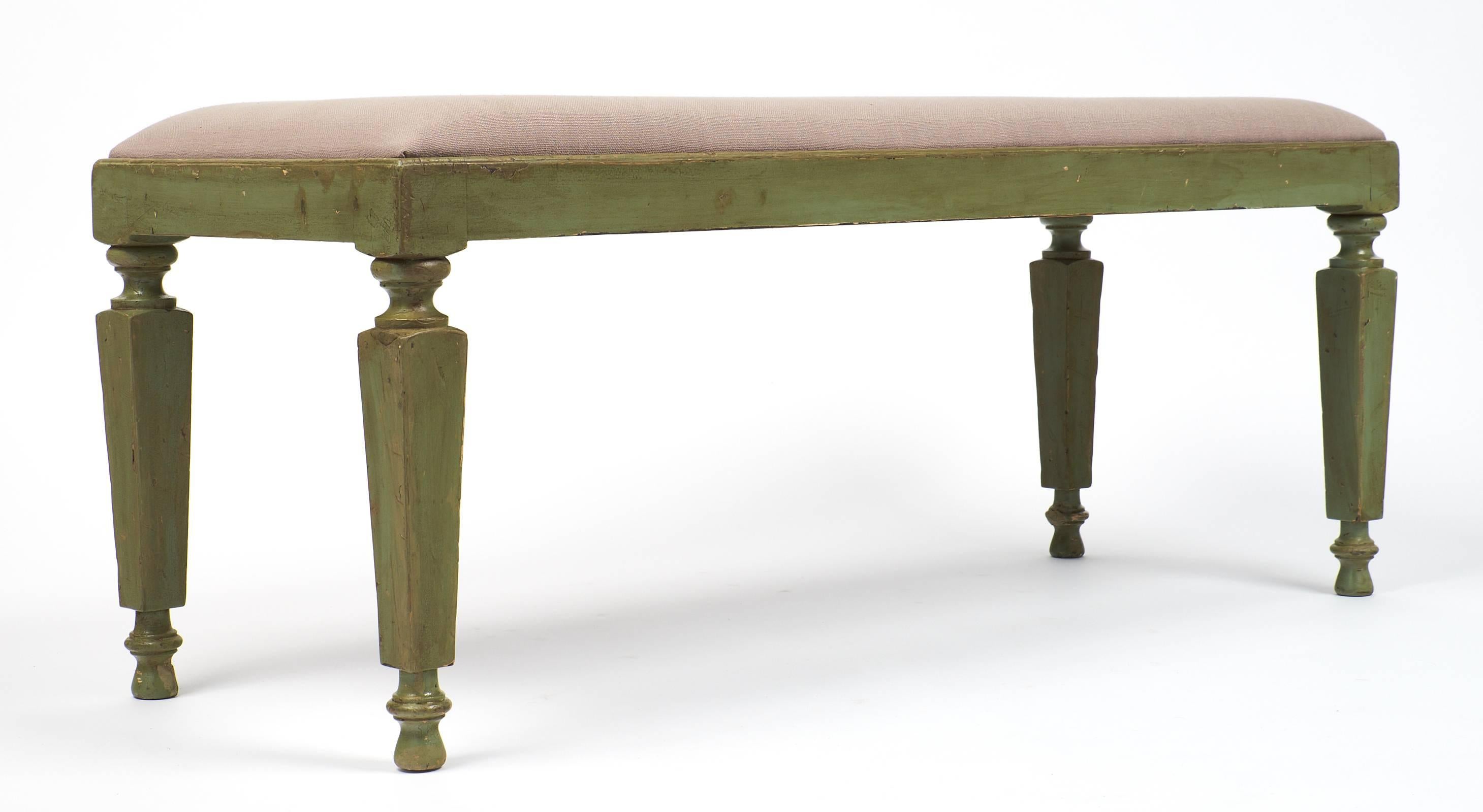Late 19th Century Directoire Style French 19th Century Pair of Benches