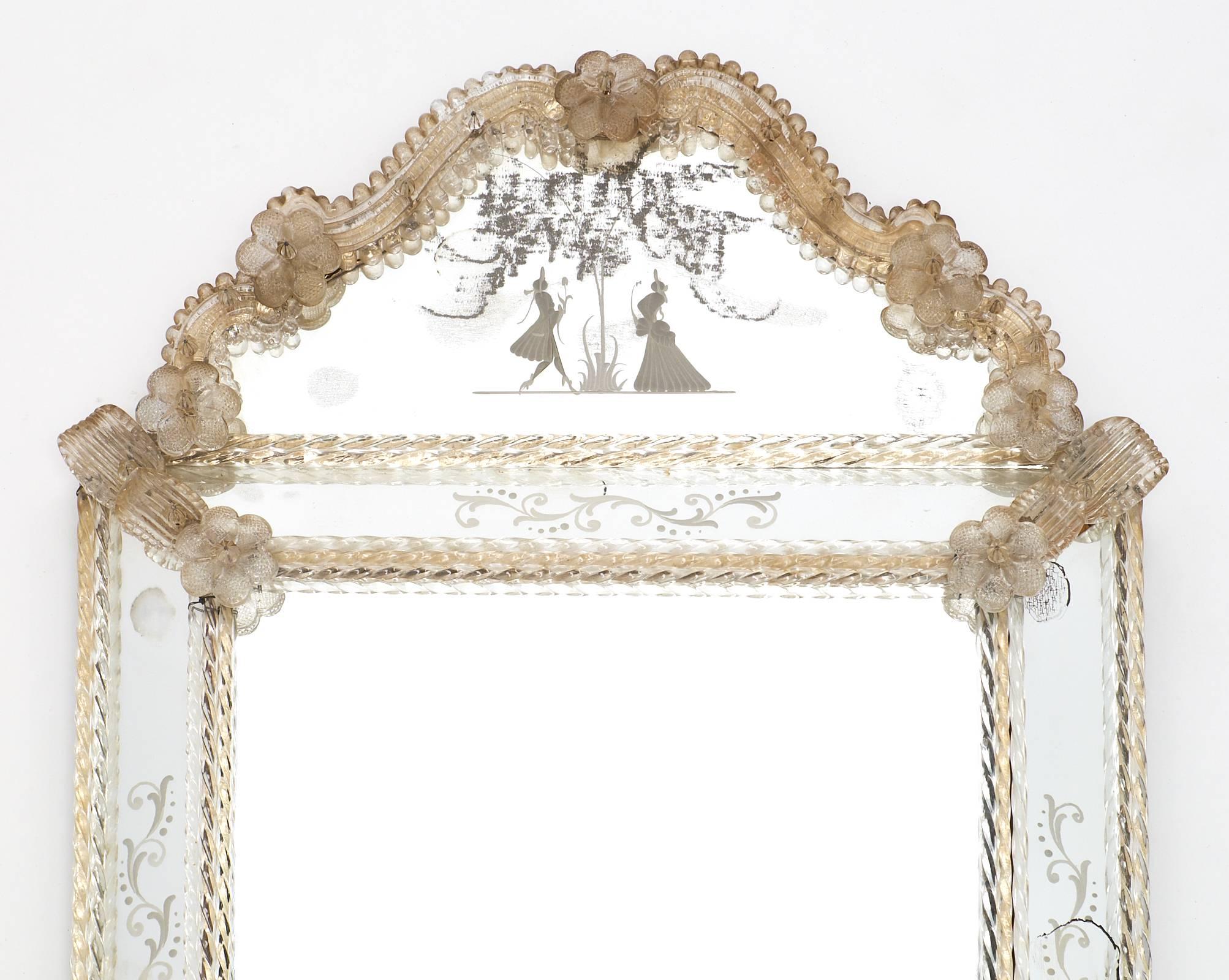 venetian mirror antique