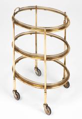 French Vintage Art Deco Side Table in the Style of Maison Baguès