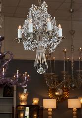 Maison Baguès Vintage French Flower Chandelier