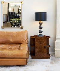 Italian Vintage Baxter Leather Sofa
