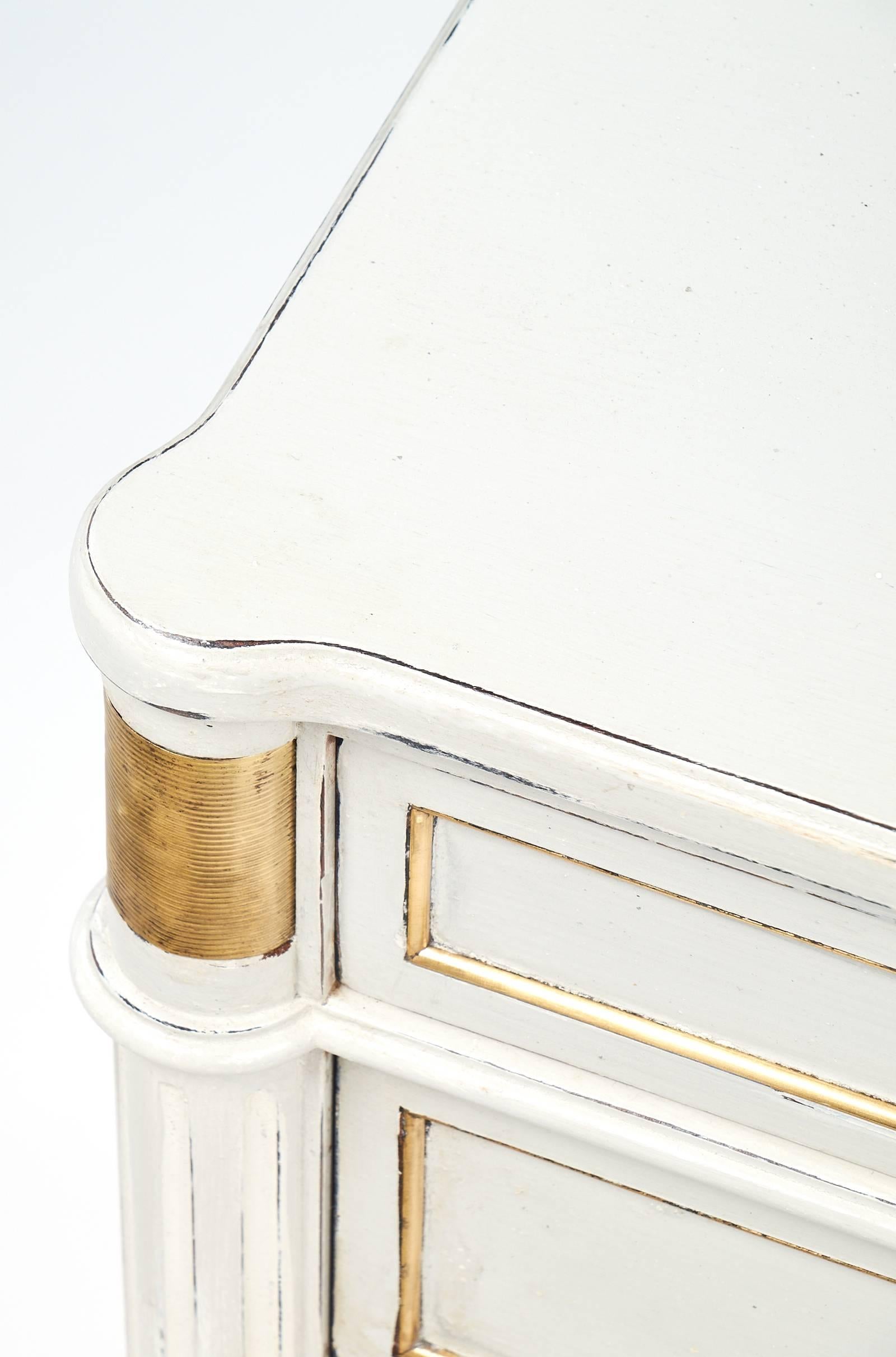 Mid-20th Century Vintage French Louis XVI Style Painted Chest