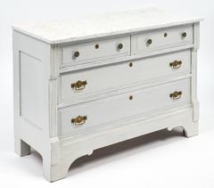 Painted Directoire Style French Chest of Drawers