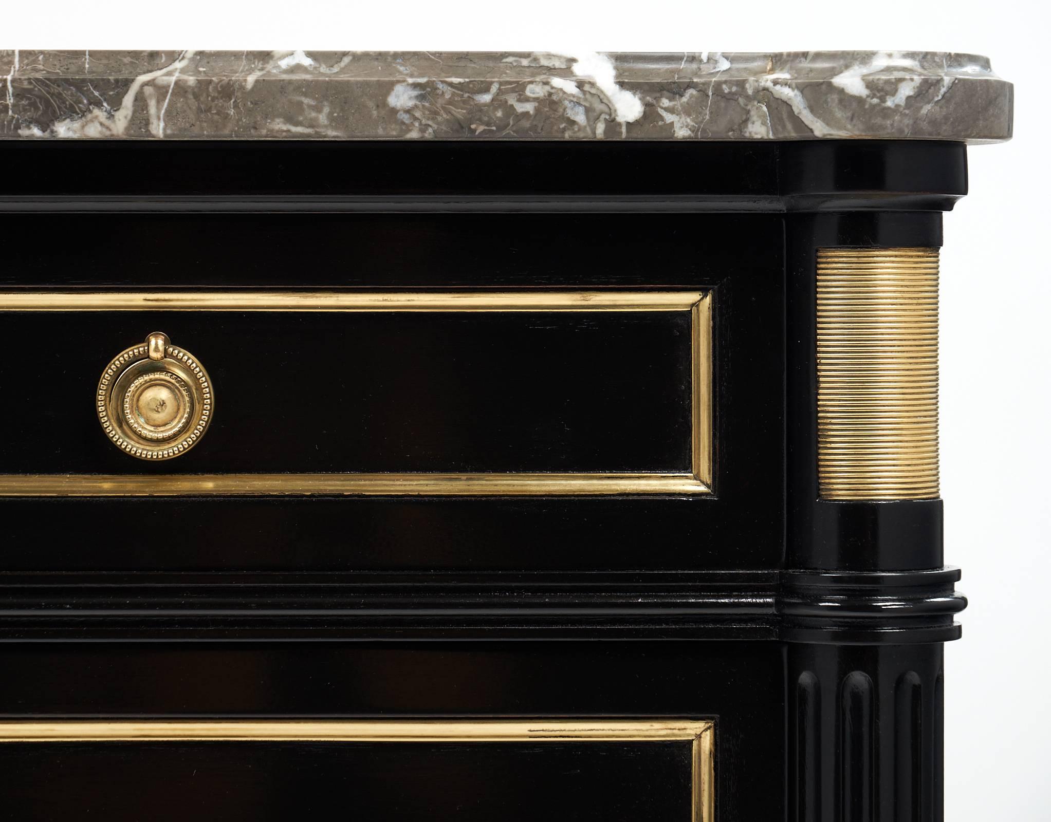 French Louis XVI Style Chest in the Manner of Maison Jansen