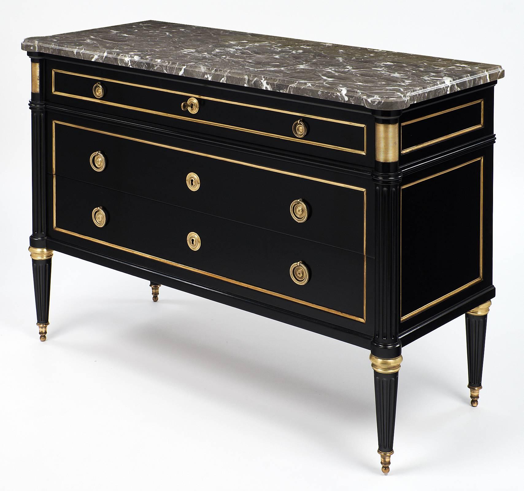 Early 20th Century Louis XVI Style Chest in the Manner of Maison Jansen