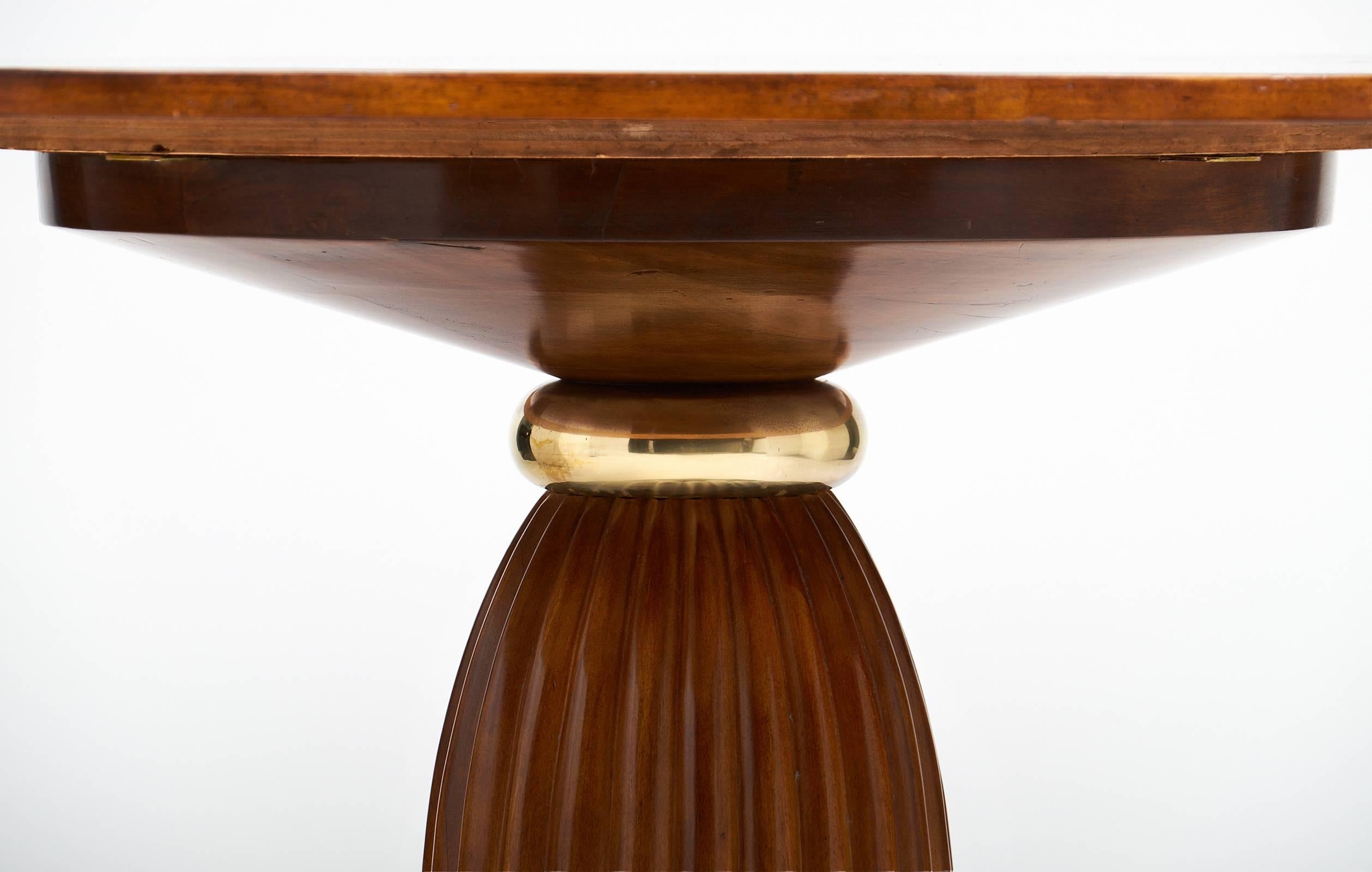 Mid-20th Century Mid-Century Italian Walnut Table Style of Paolo Buffa