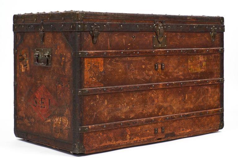 Vintage Louis Vuitton Cabin Trunk with Insert Monogram Canvas 1960s Saks 5th  Ave at 1stDibs
