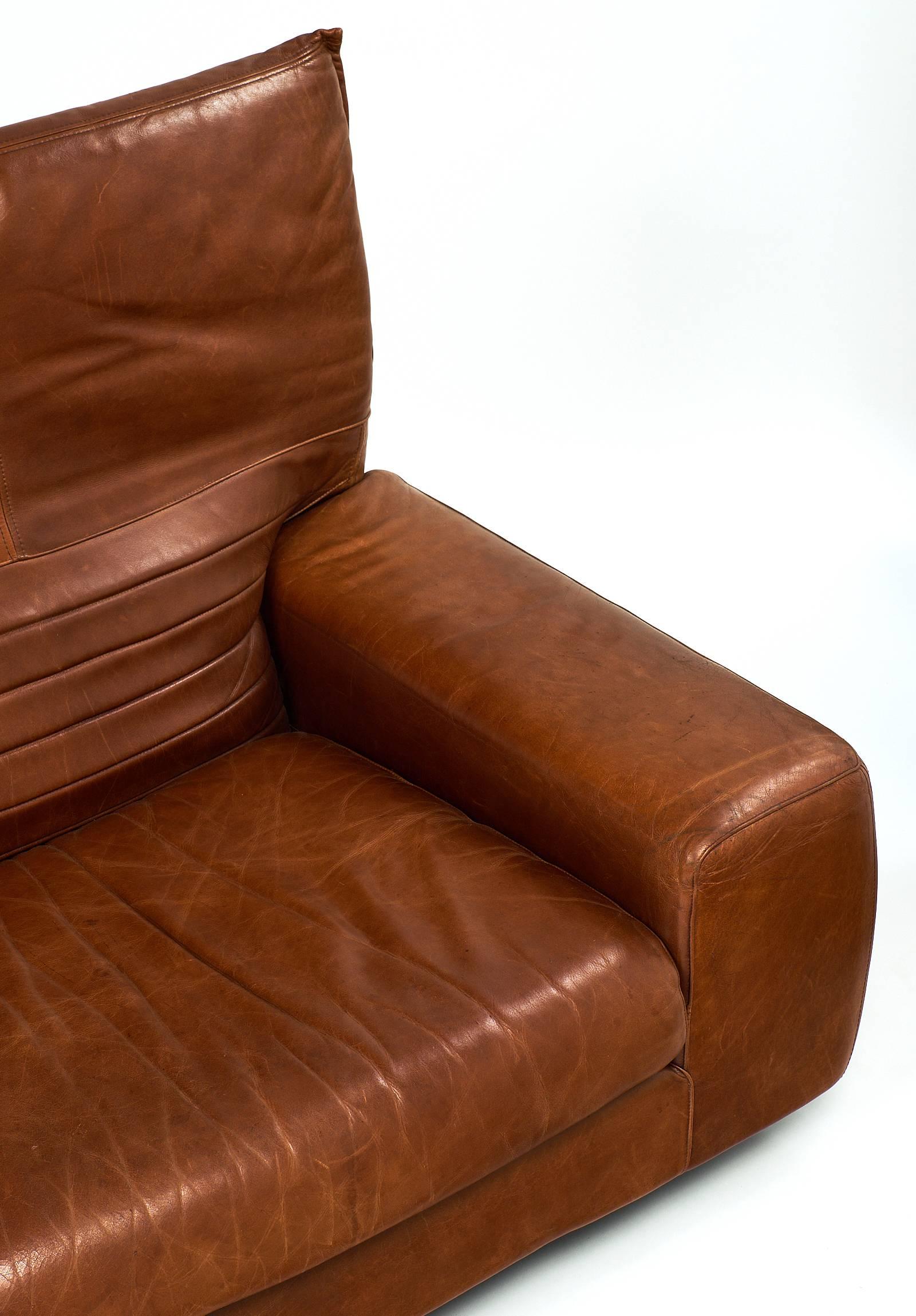leather vintage sofa sale