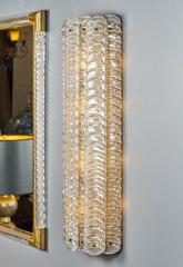 Murano “Reticello” Glass Sconces