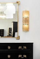 French Antique Louis XVI Style Chest with Marble Top