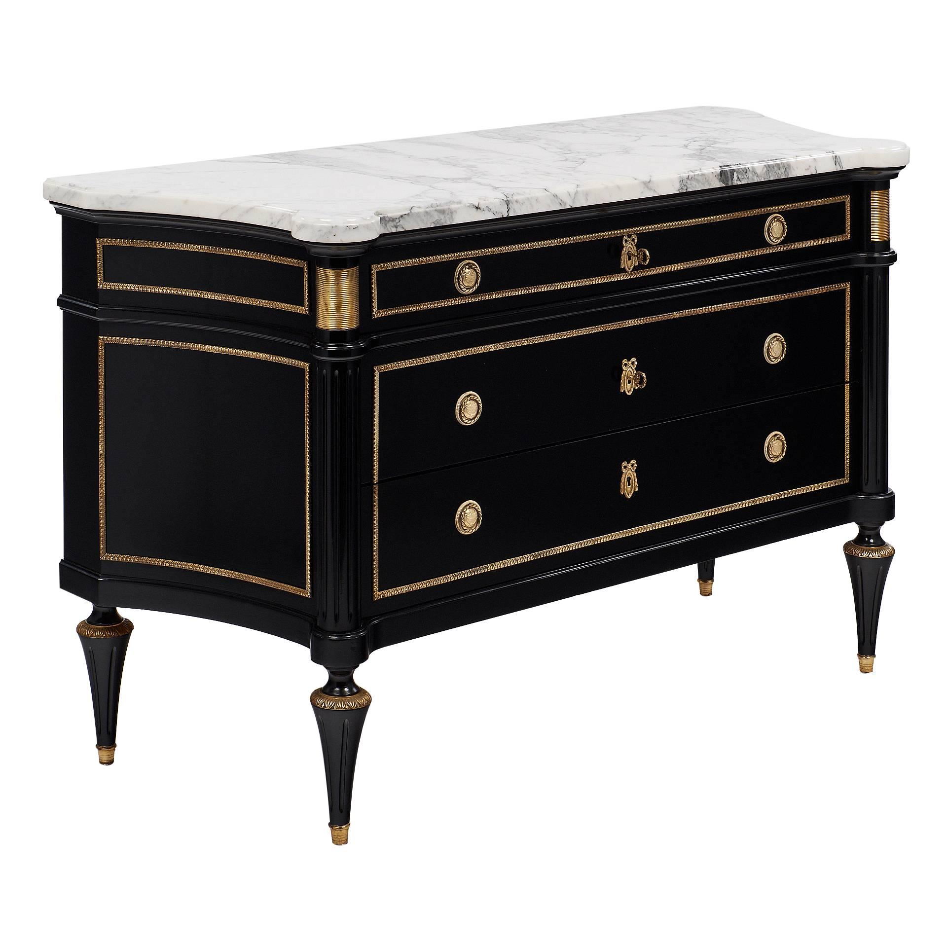 Louis XVI Style Antique French Chest