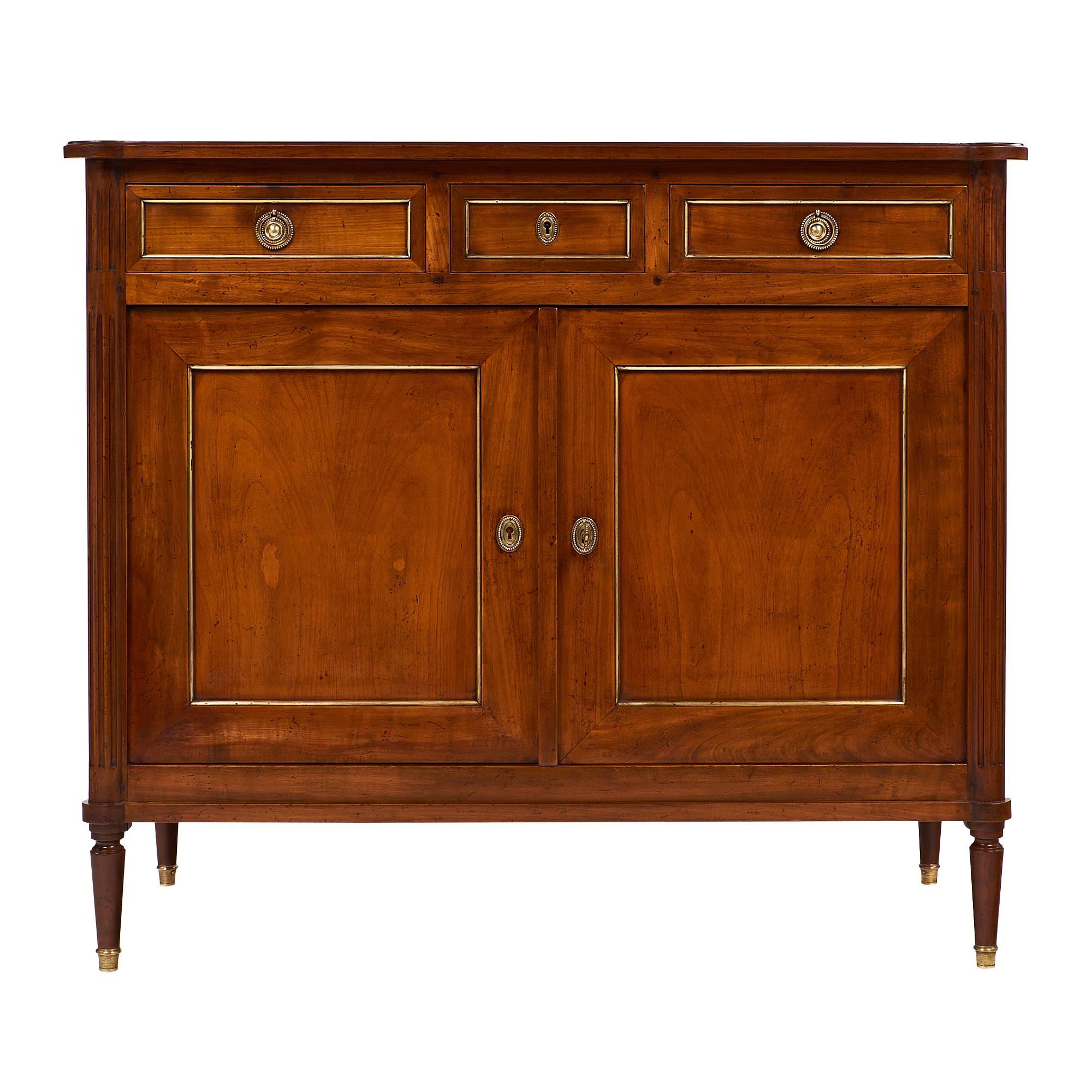 Louis XVI Style Antique French Cherry Buffet