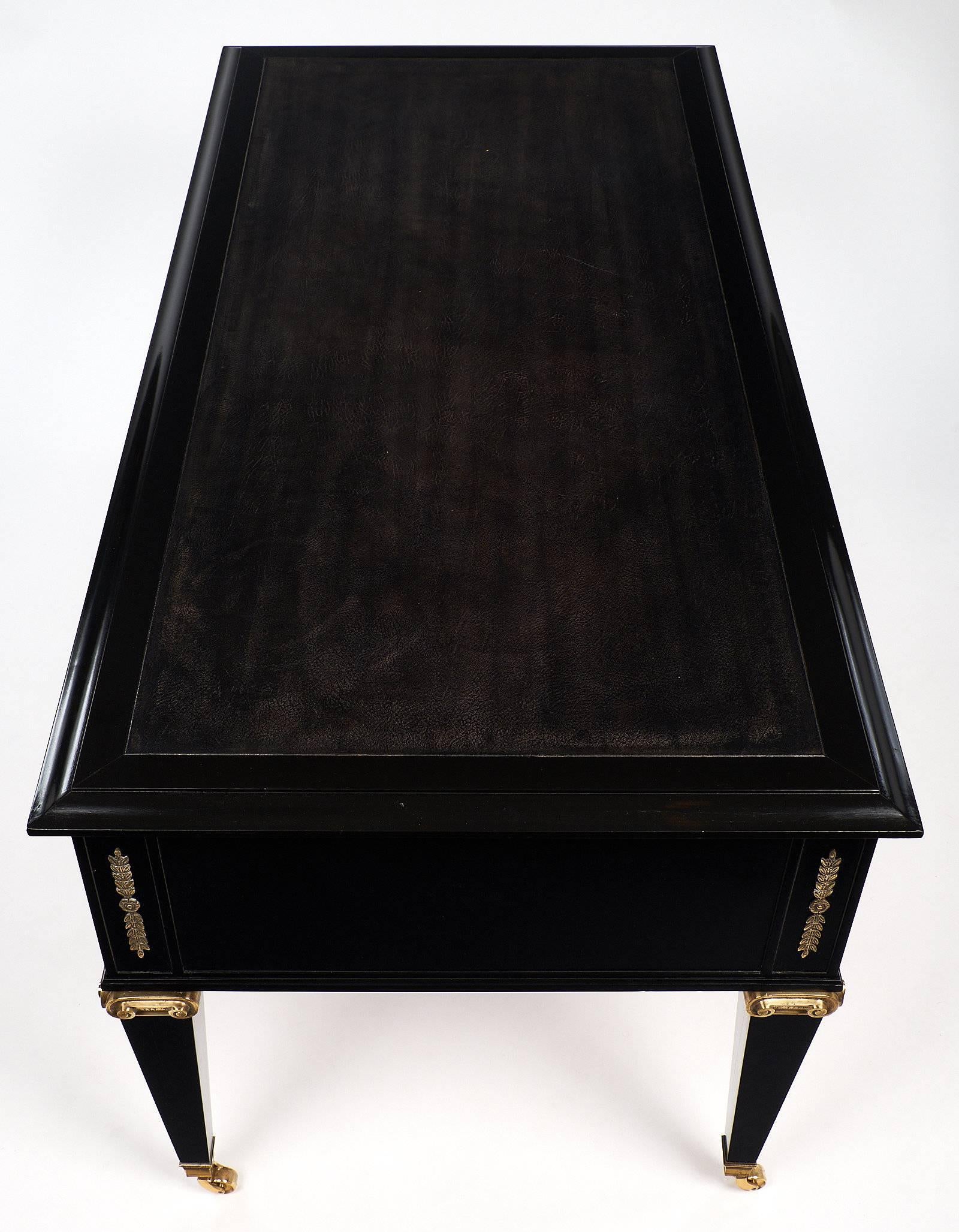 Ebonized Antique French Directoire Style Desk 1