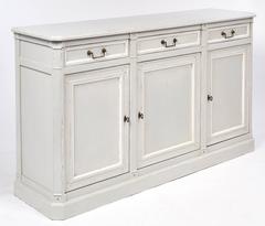 Vintage French Louis Philippe Style Painted Buffet