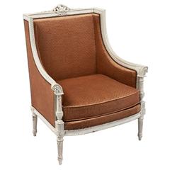 Louis XVI Style French Antique Bergère 8
