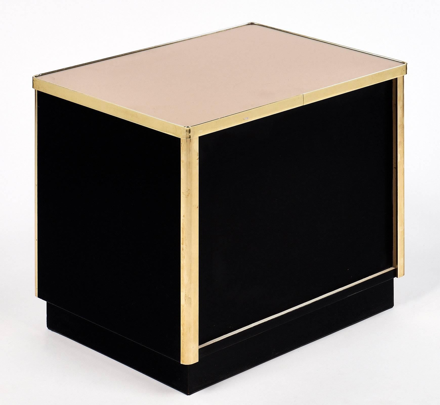 Mid-Century Modern Lacquered French Side Tables 4