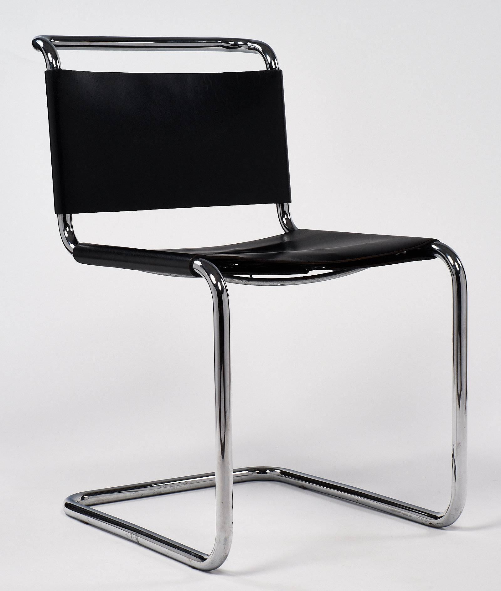 marcel breuer chair leather