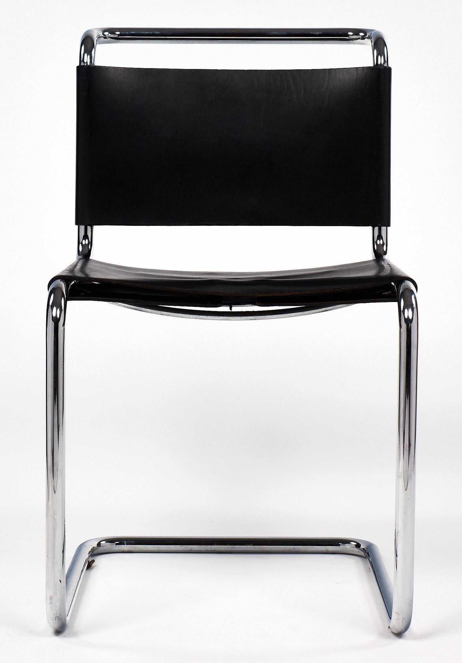 leather cesca chair