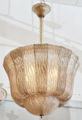 Murano Glass Bell Chandelier