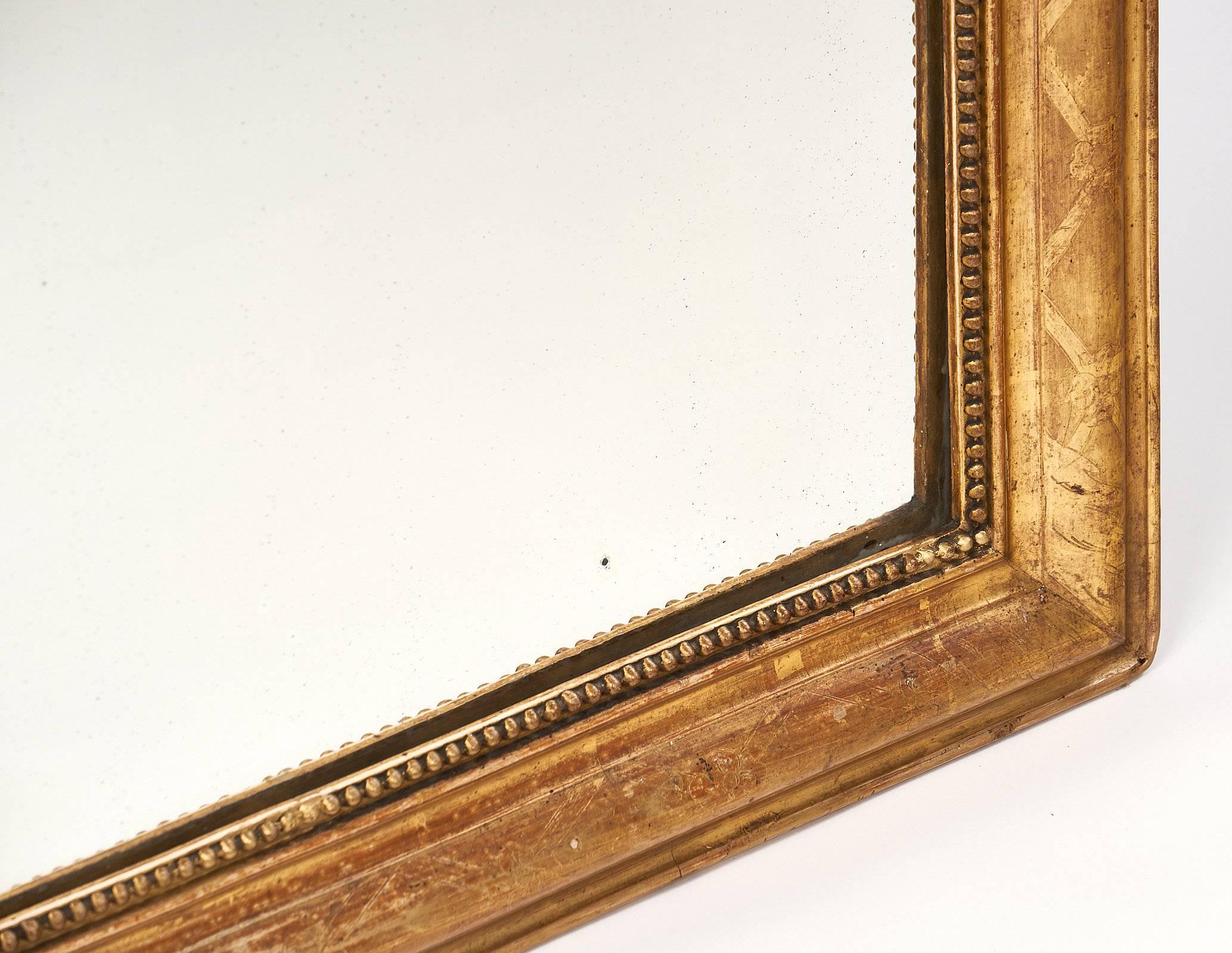 Antique French Louis Philippe Period Mirror 5