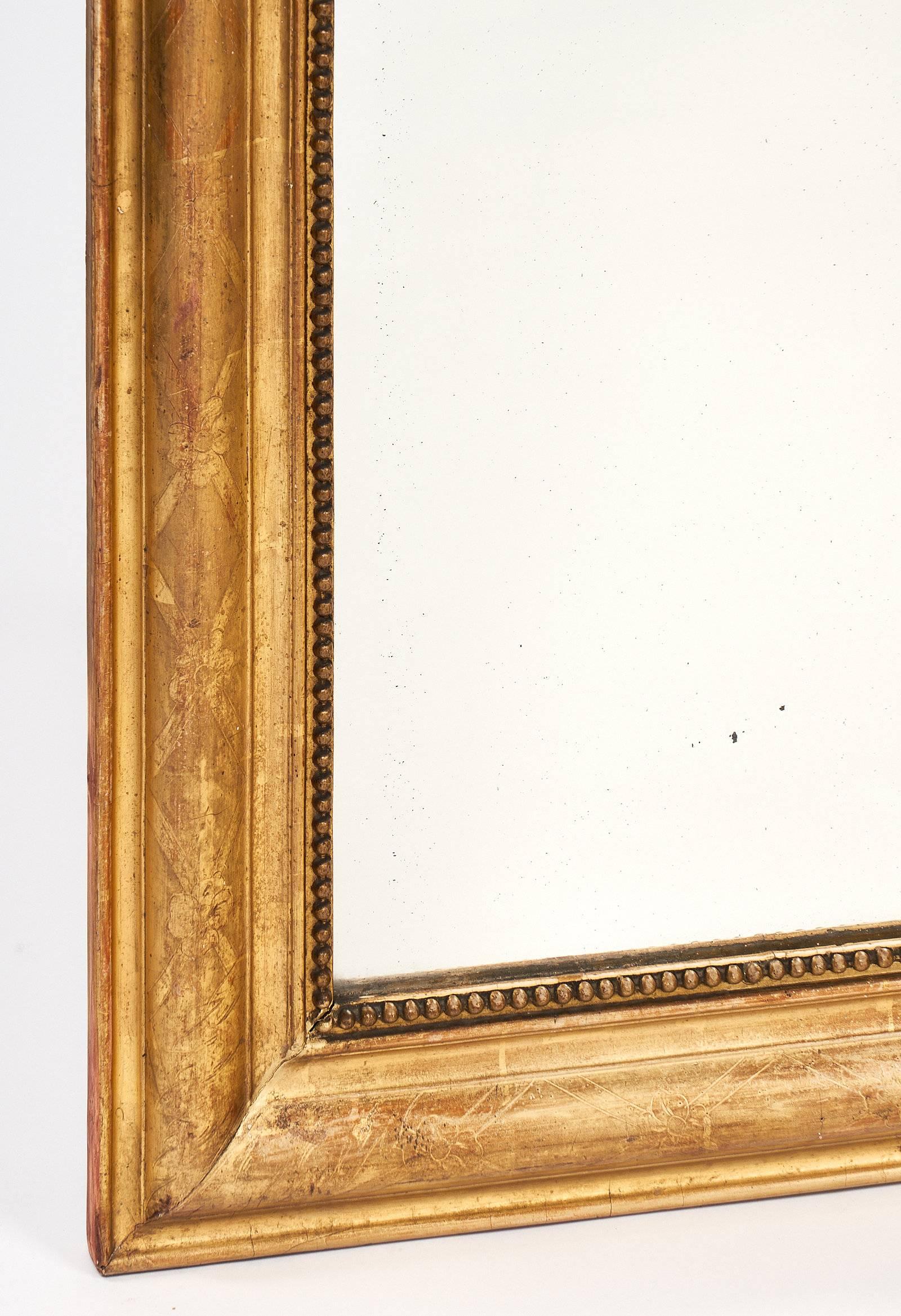 Antique French Louis Philippe Period Mirror 4