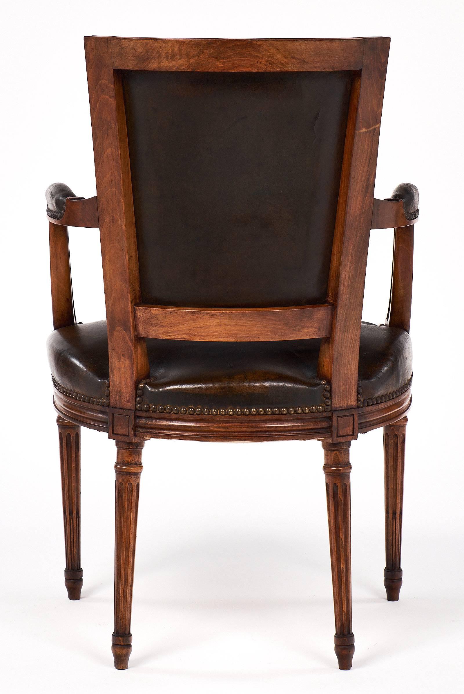 Louis XVI Style French Antique Armchair 4