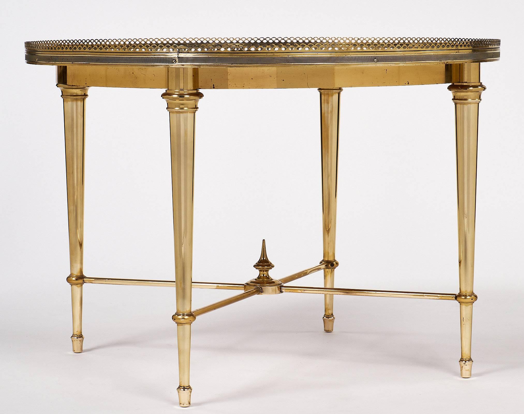 Brass Maison Ramsay Vintage French Side Table