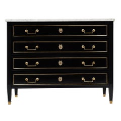 Louis XVI Style Chest with Carrara Top