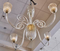 Vintage Murano Glass Chandelier