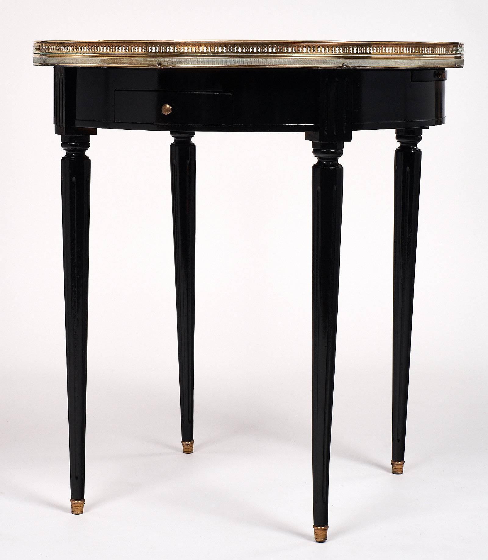 Antique French Louis XVI Style Bouillotte Table 1