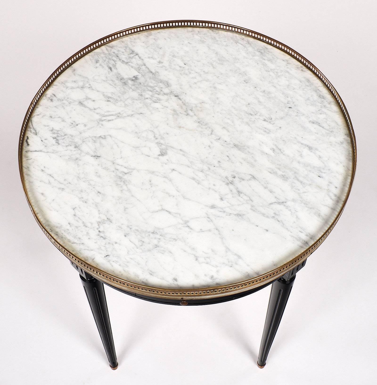 Antique French Louis XVI Style Bouillotte Table 3