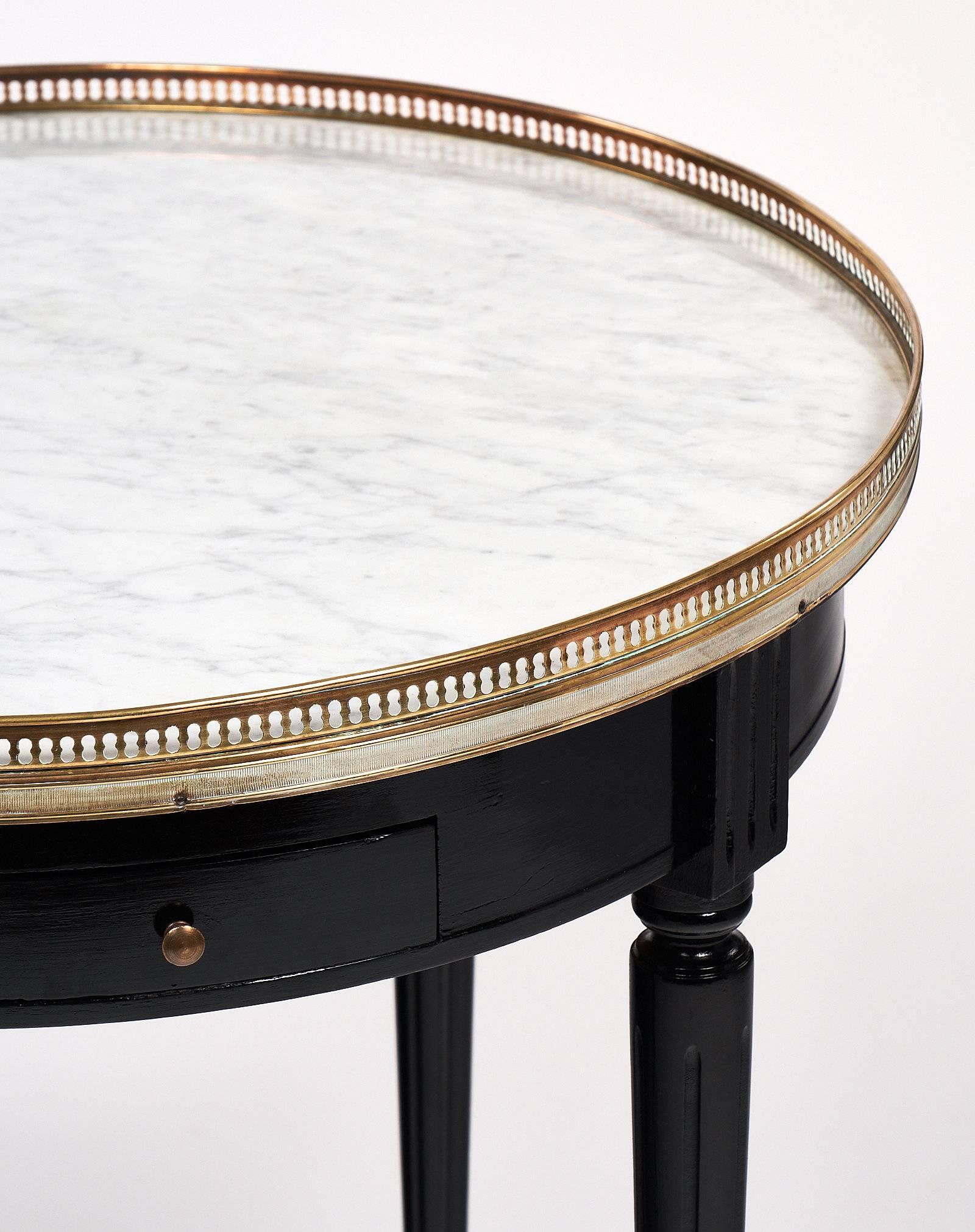 Antique French Louis XVI Style Bouillotte Table 2