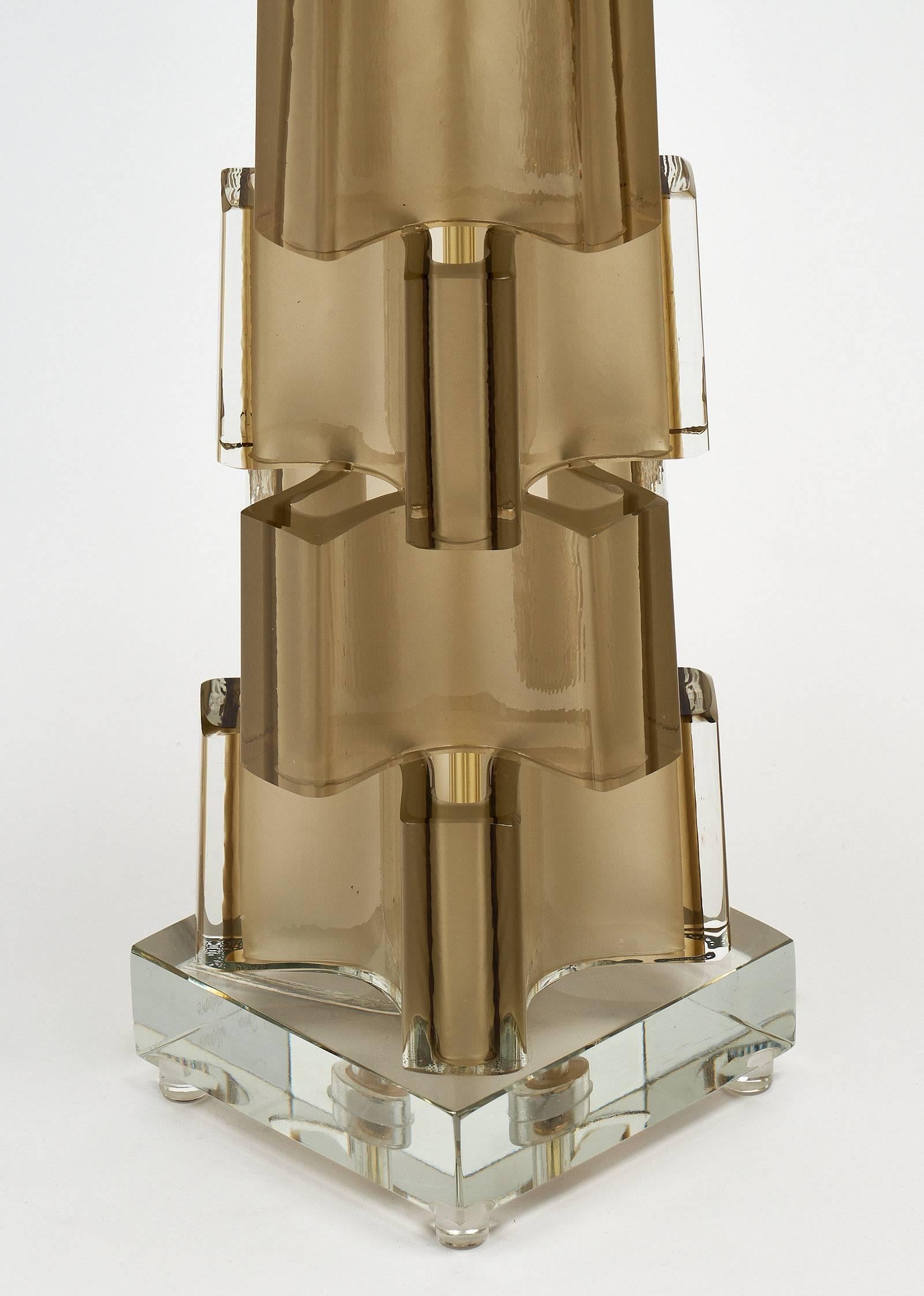 Geometrische Muranoglas-Tischlampen im Angebot 5