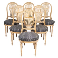 Céruse Louis XVI Style Dining Chairs